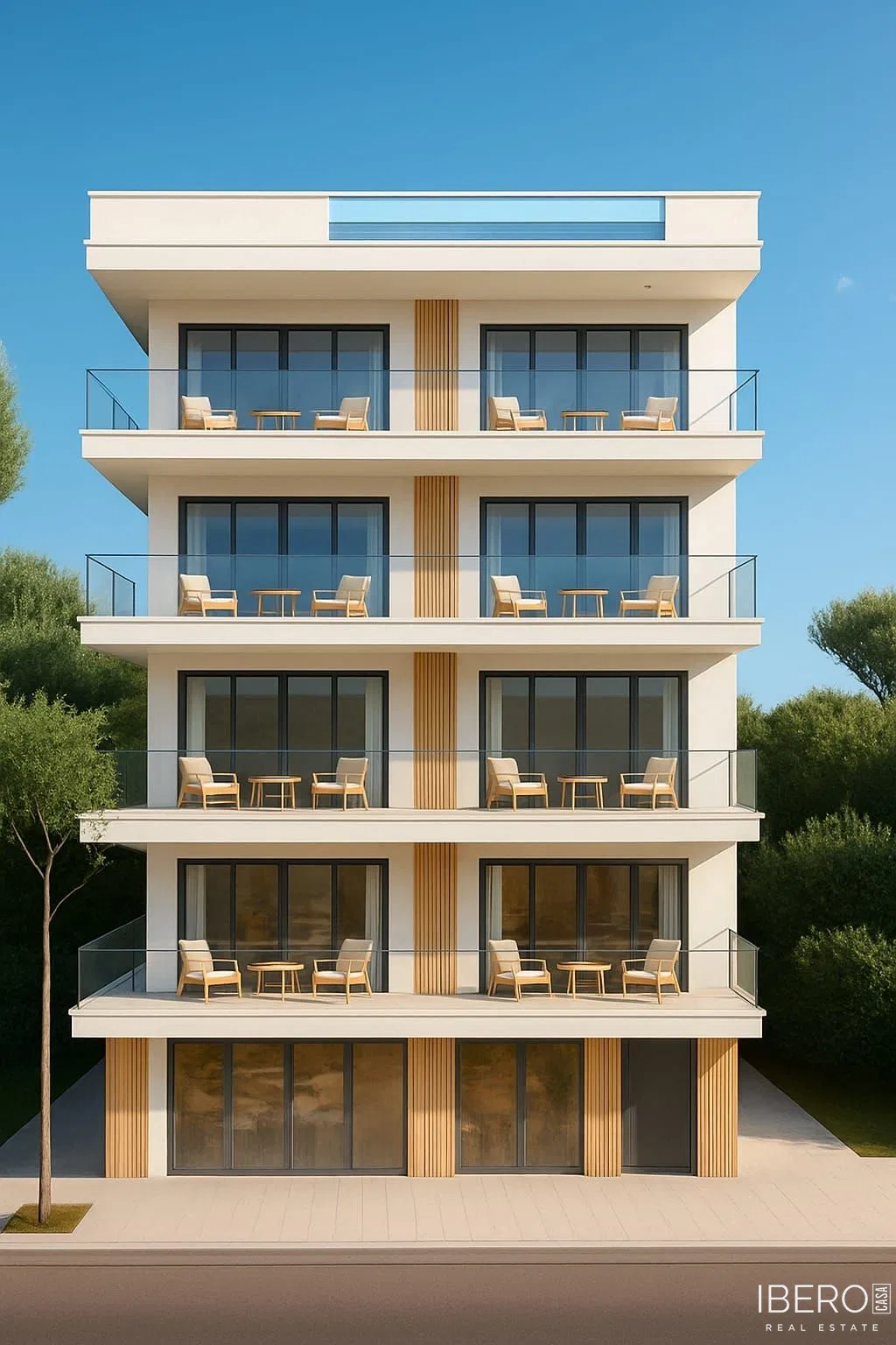 Nový apartmán s 1 ložnicí a výhledem na moře, Lo Pagan