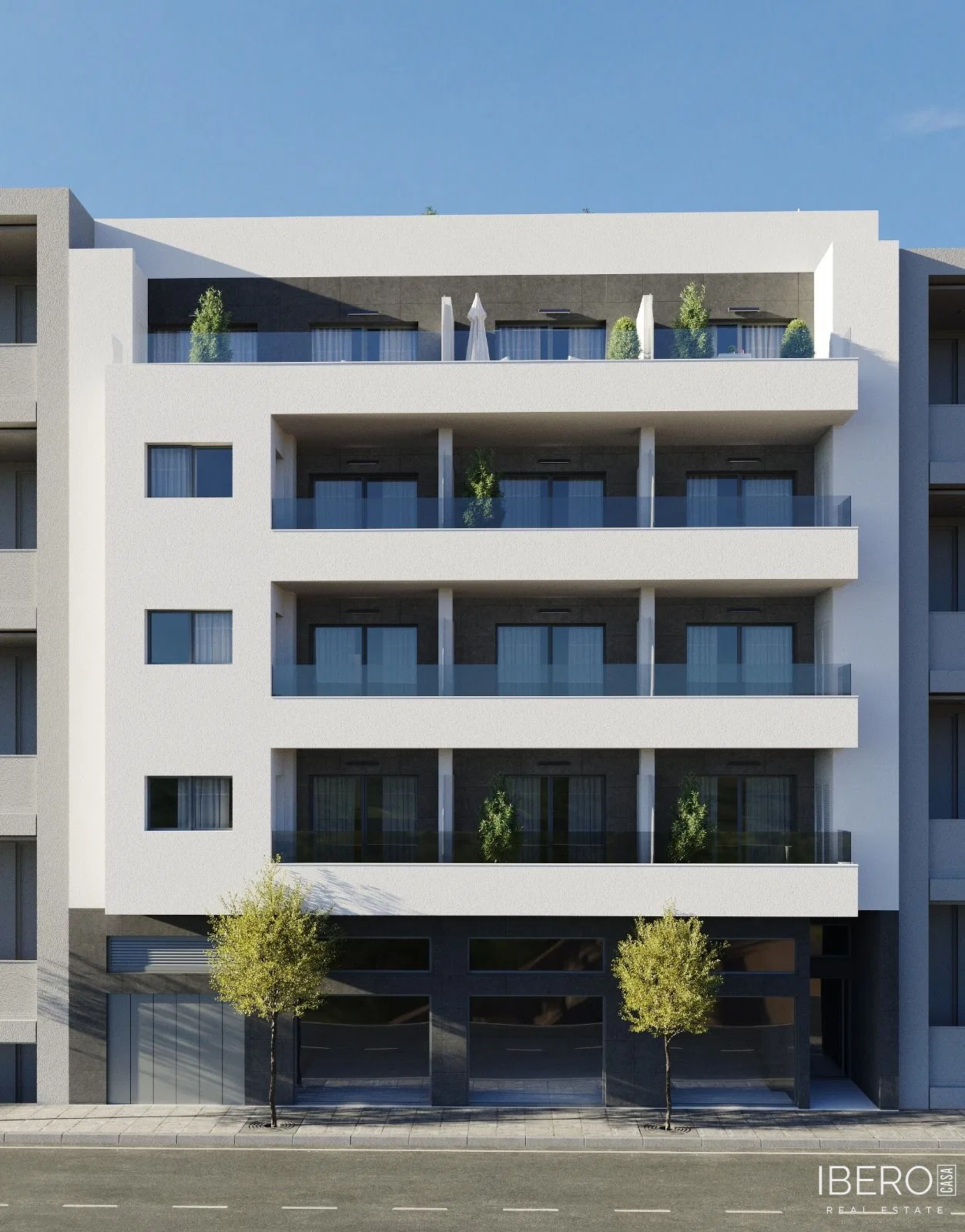 Nový apartmán se 2 ložnicemi a výhledem na moře, Torrevieja