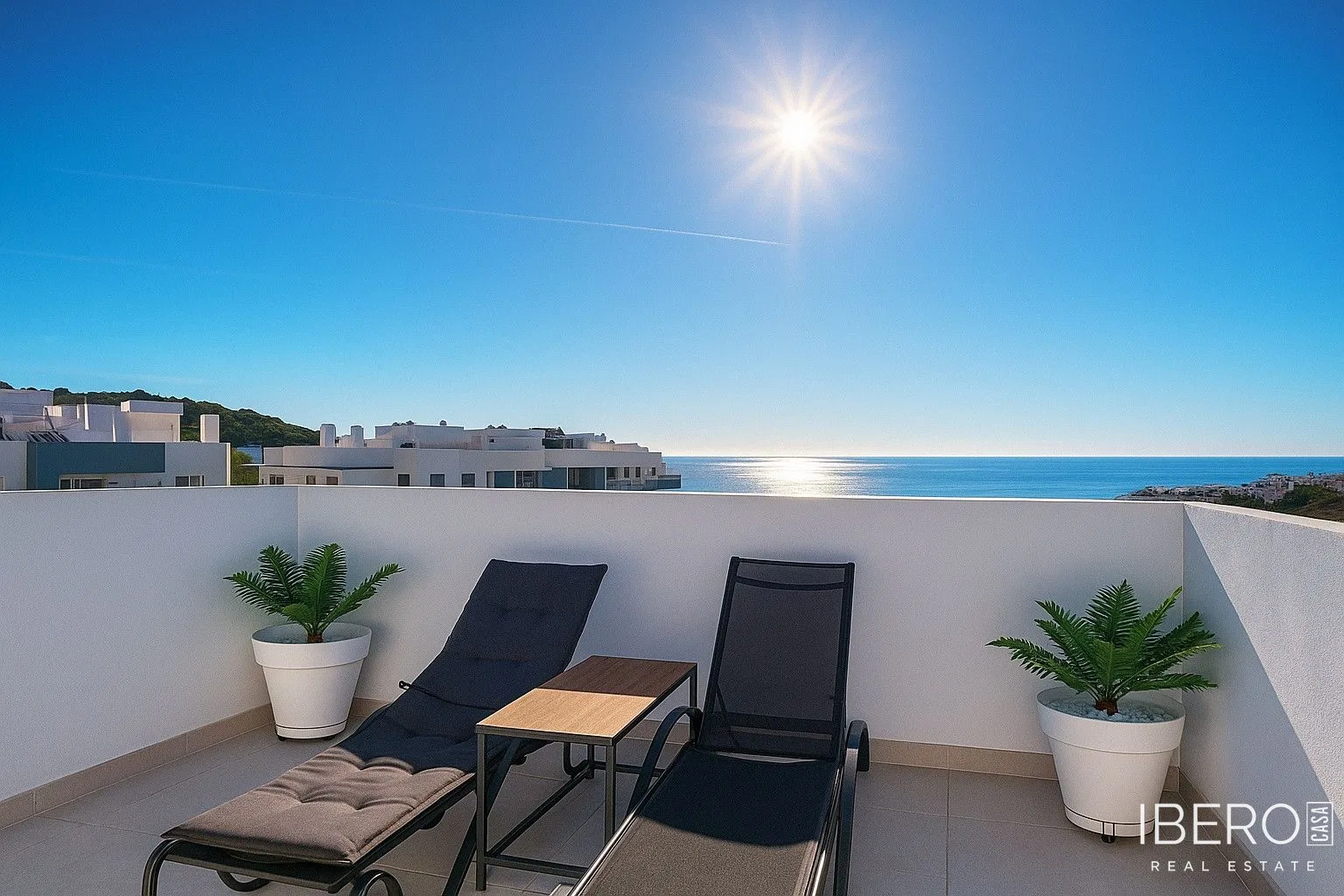 Apartmán se 2 ložnicemi a výhledem na moře, Estepona