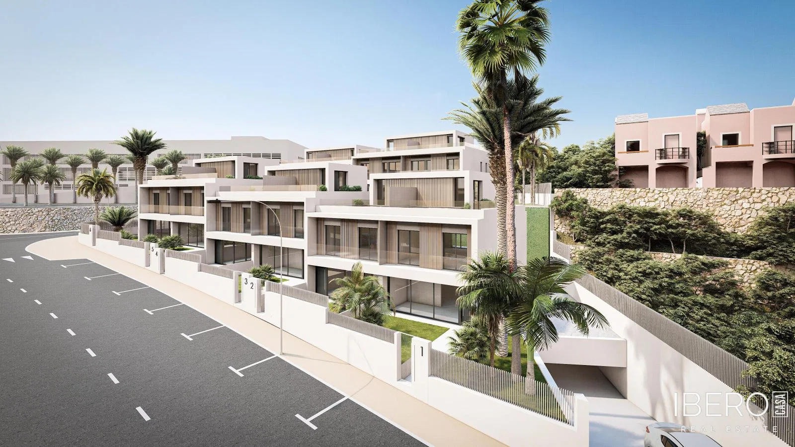 Nový dům se 4 ložnicemi a výhledem na moře, Estepona