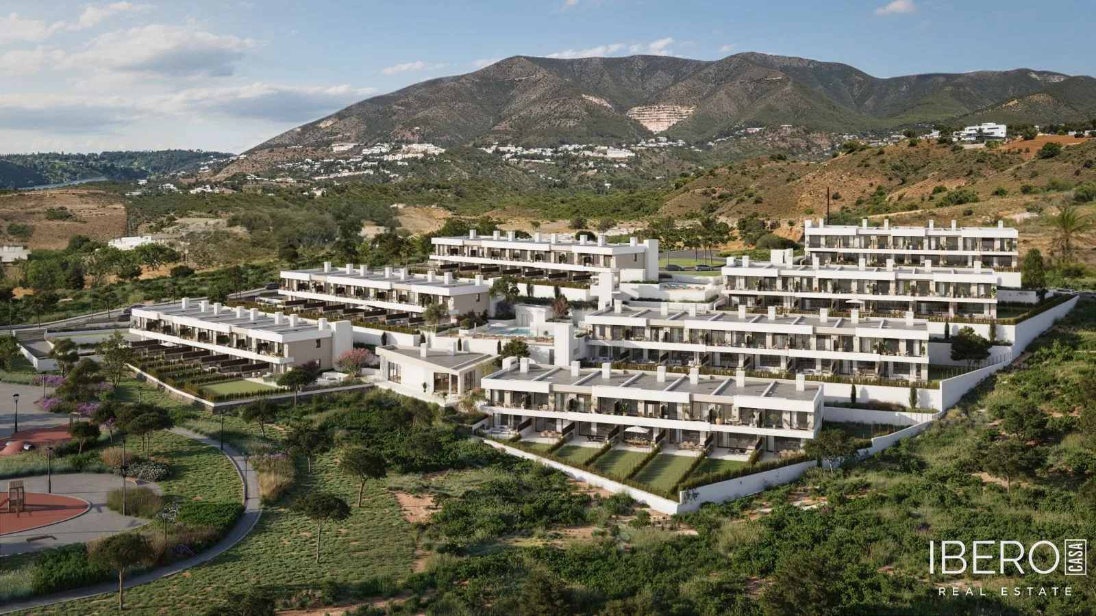 Nový dům se 3 ložnicemi a výhledem na moře, Fuengirola