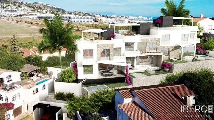 Nový dům se 3 ložnicemi a výhledem na moře, Torreblanca
