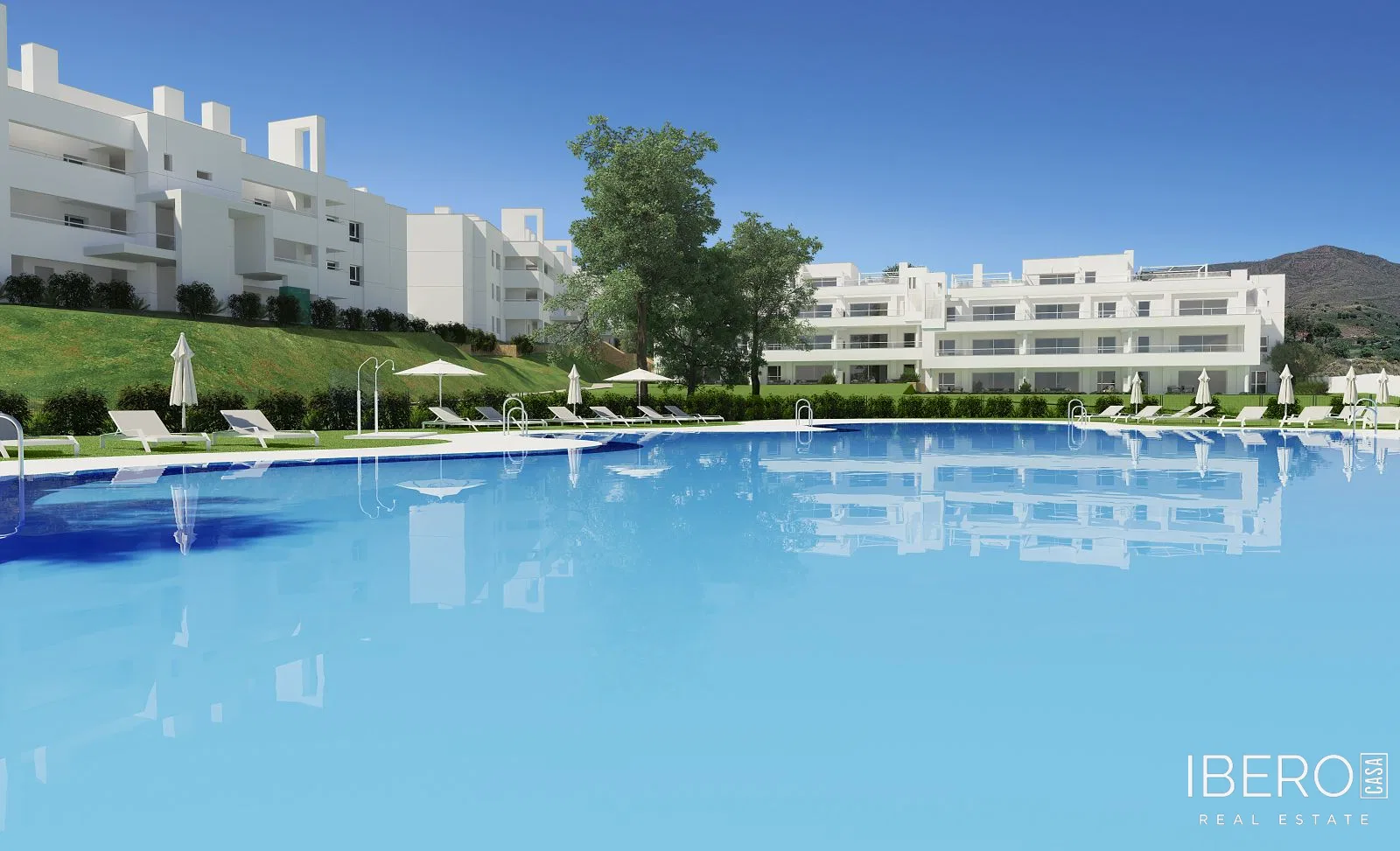Nový apartmán se 2 ložnicemi a výhledem na golf, La Cala Golf