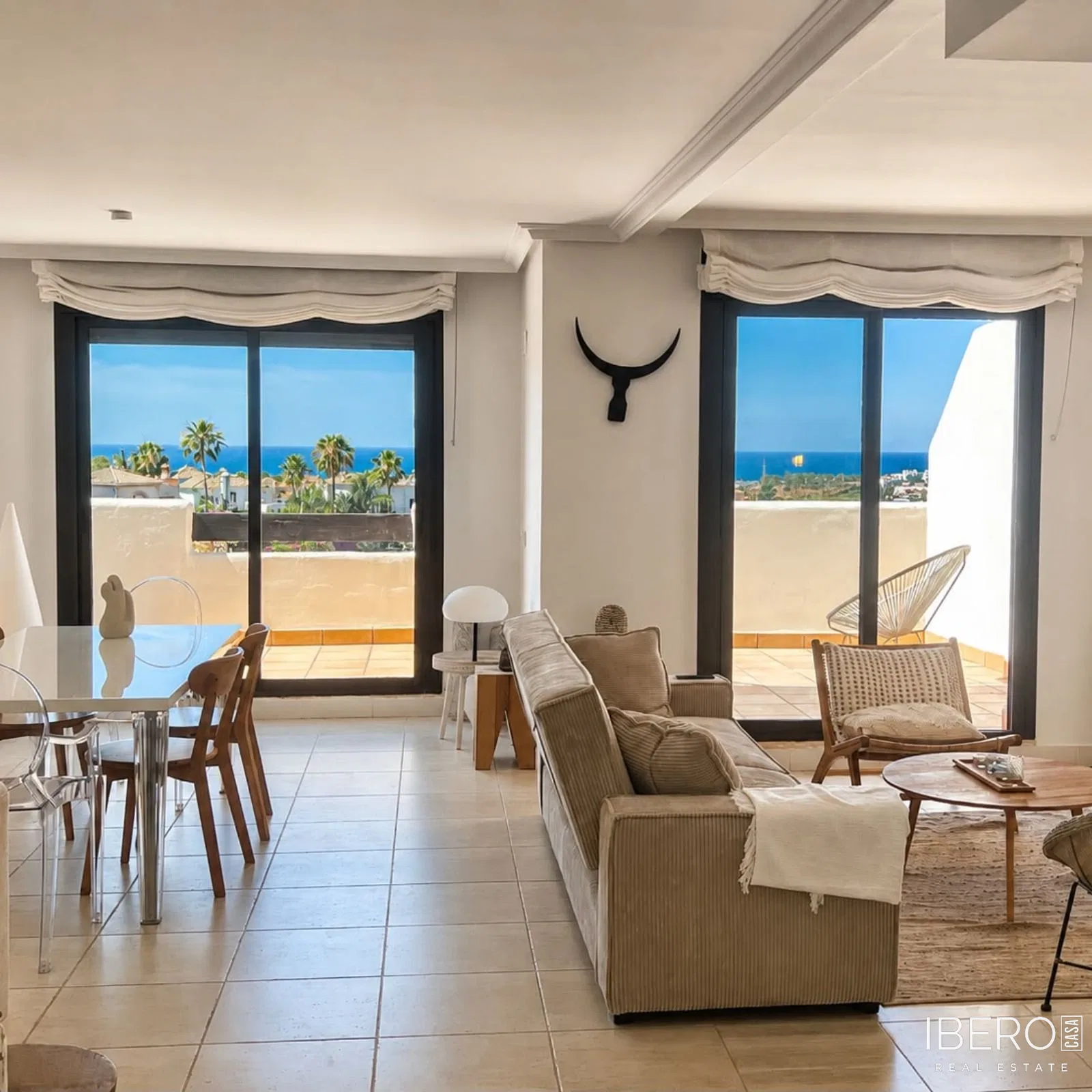 Dům se 3 ložnicemi a výhledem na moře, Estepona