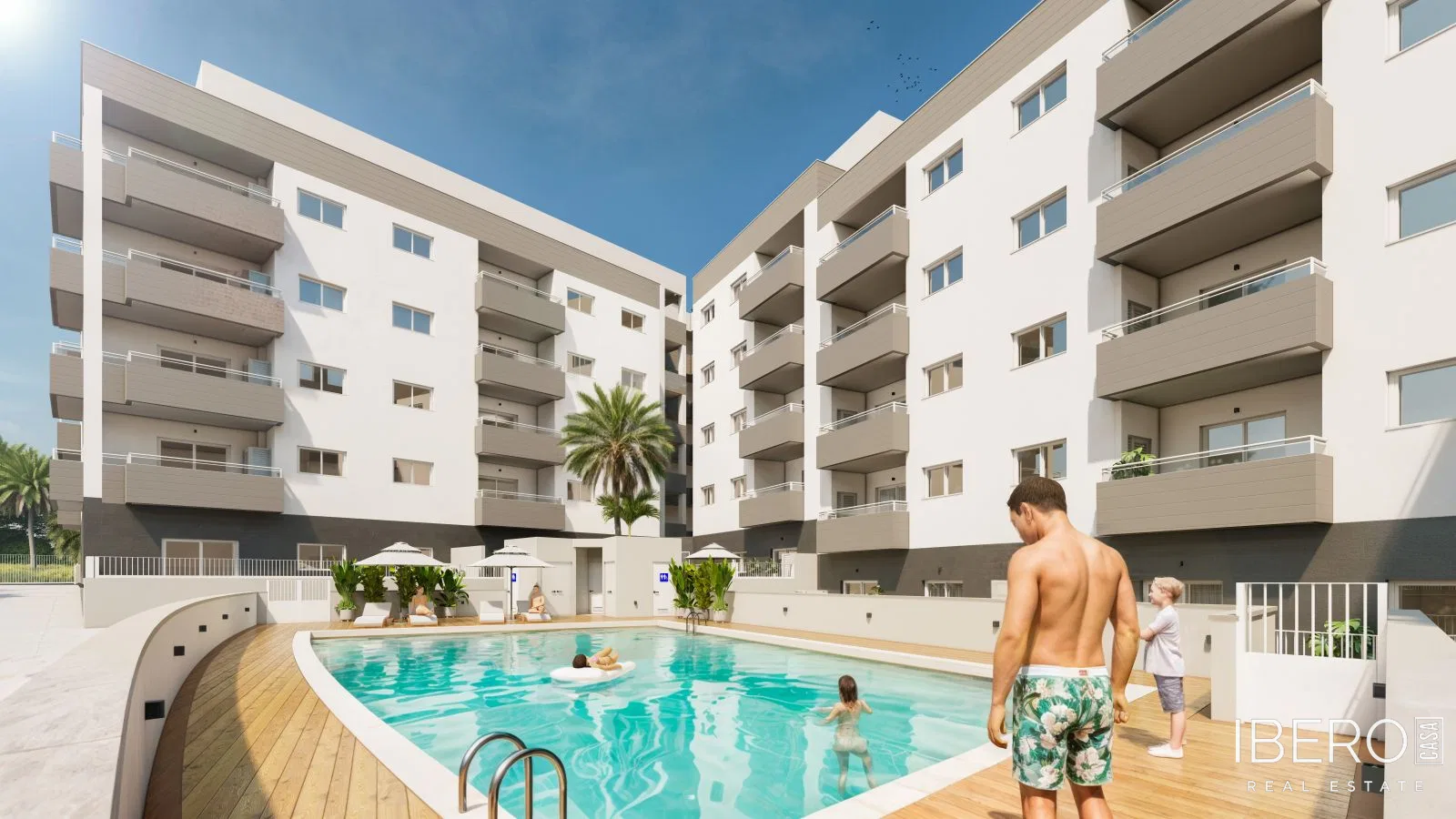 Apartamento de obra nueva de 2 dormitorios, Roquetas de Mar