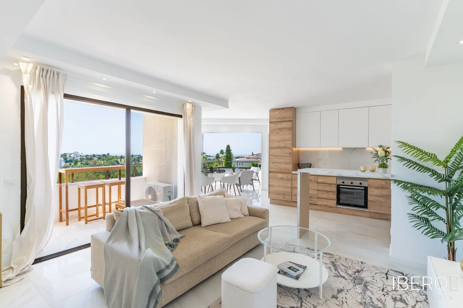 Zrekonstruovaný apartmán se 2 ložnicemi a výhledem na moře, Atalaya