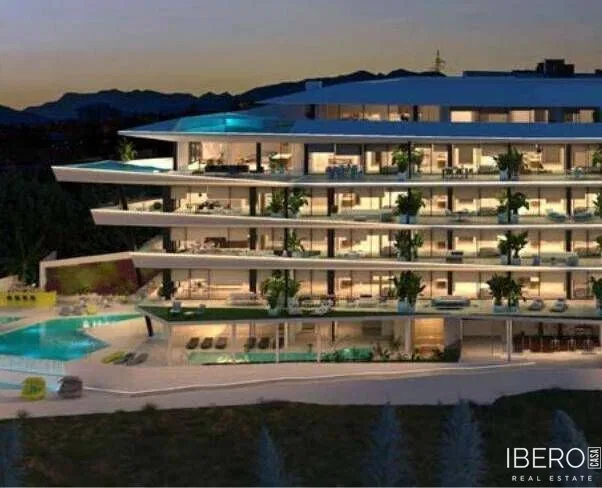 Nový apartmán se 2 ložnicemi a výhledem na moře, Fuengirola