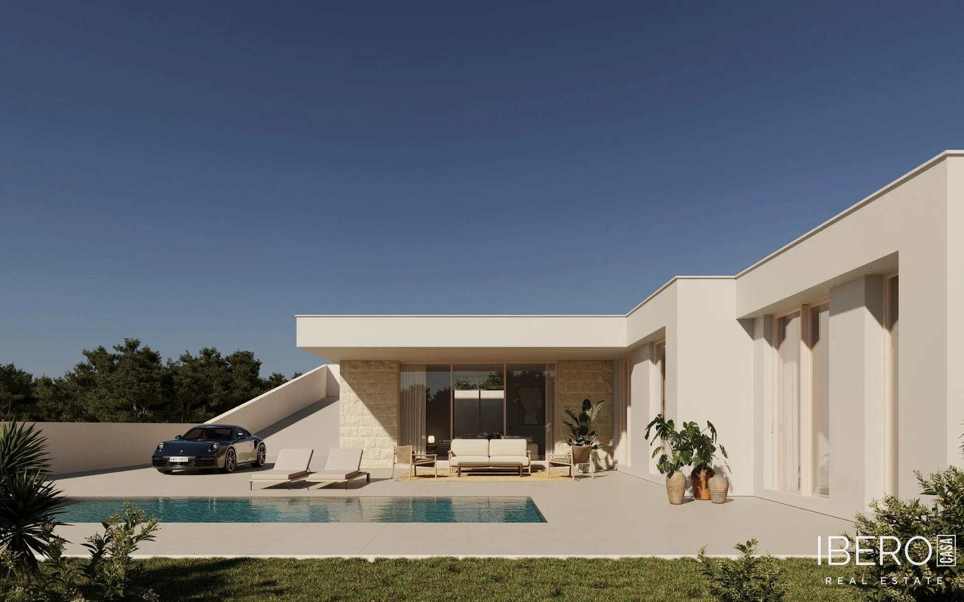 Rozestavěný dům 237 m² kousek od moře, Polop