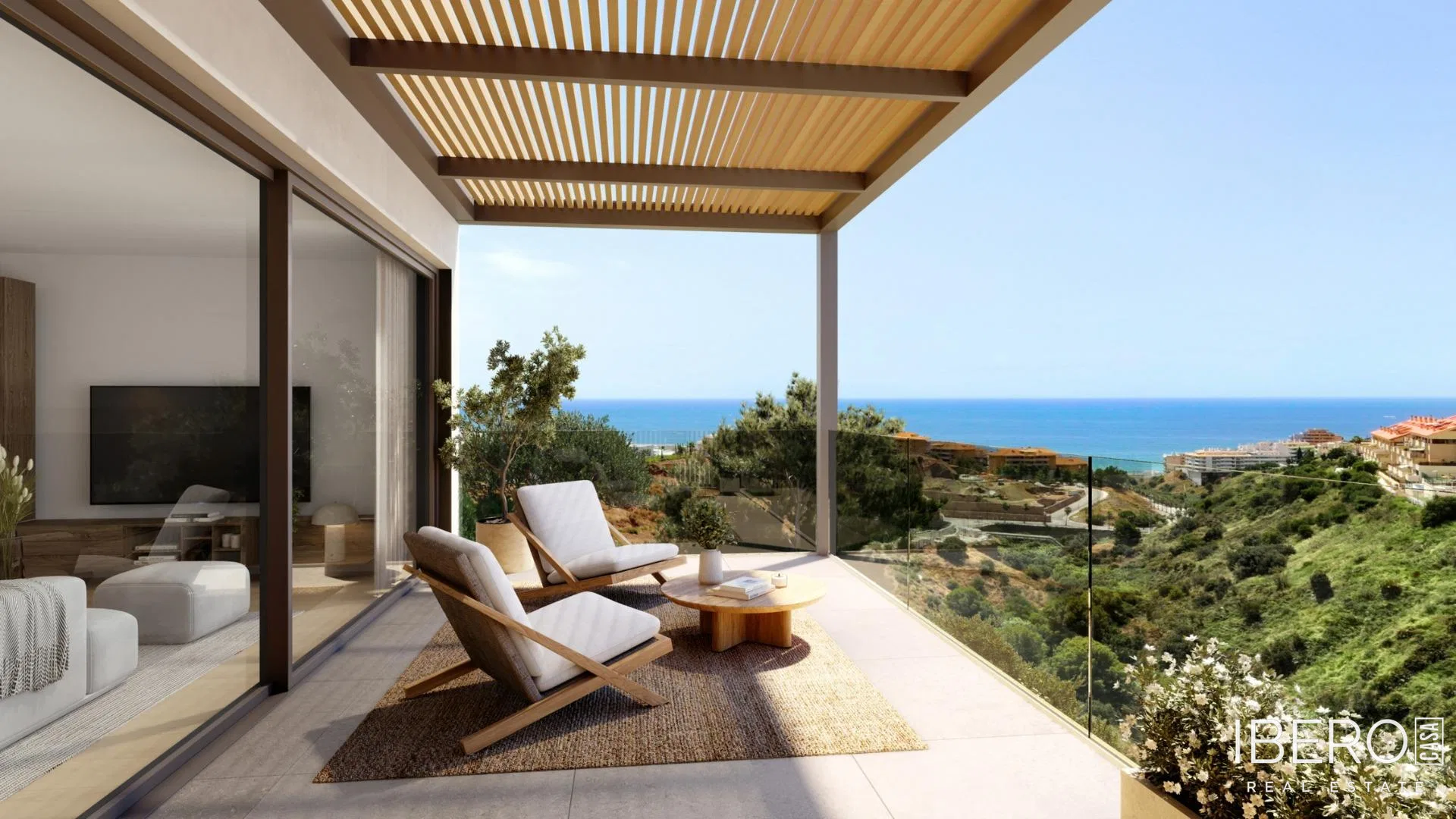 Rozestavěný dům 131 m² s výhledem na moře, Fuengirola
