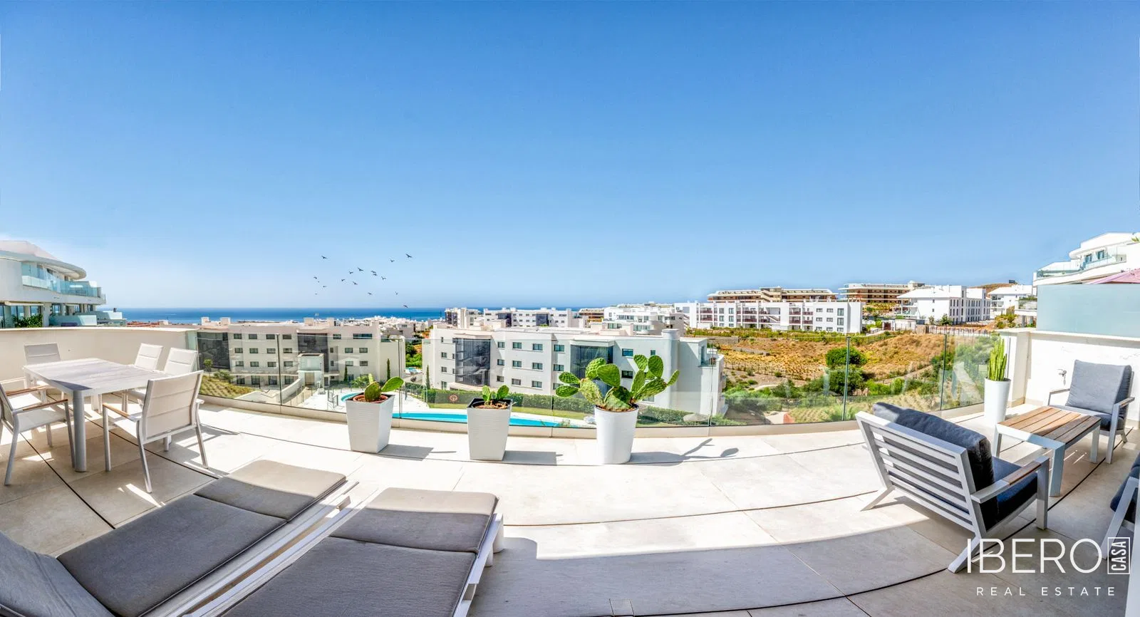 Apartmán se 3 ložnicemi a výhledem na moře, Higueron
