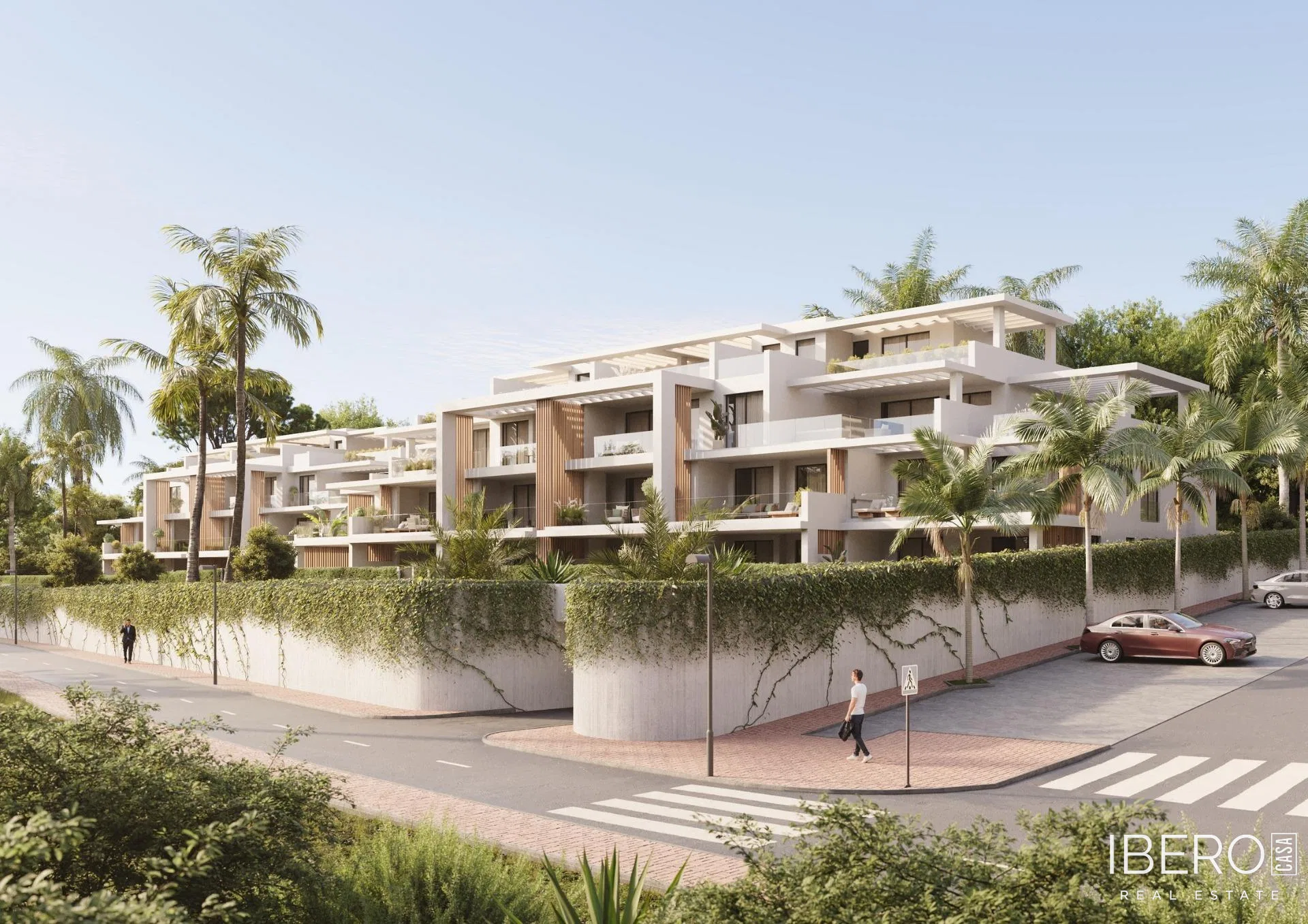 Rozestavěný apartmán se 4 ložnicemi a výhledem na moře, Estepona