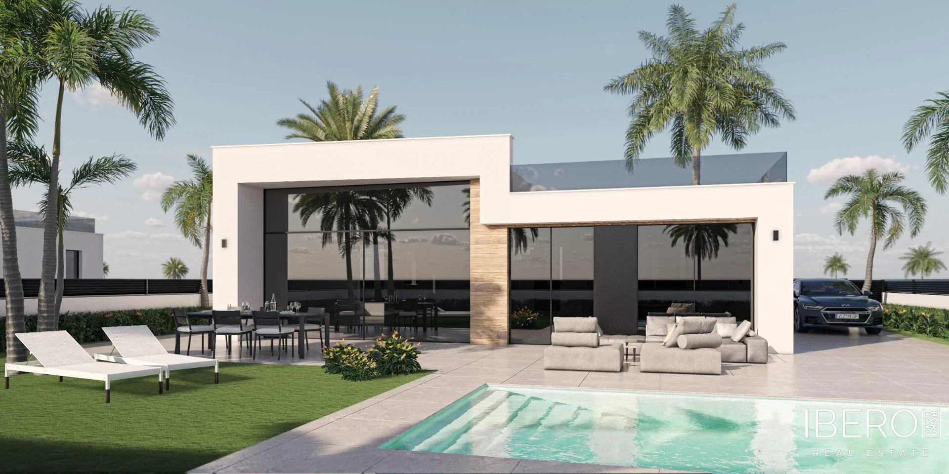 Rozestavěný dům se 2 ložnicemi kousek od golfu, Alhama De Murcia