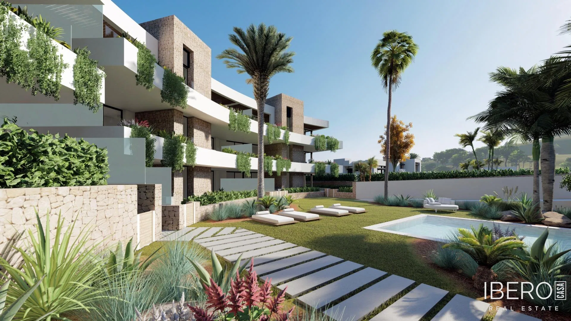 Rozestavěný apartmán se 2 ložnicemi a výhledem na moře, La Manga Club