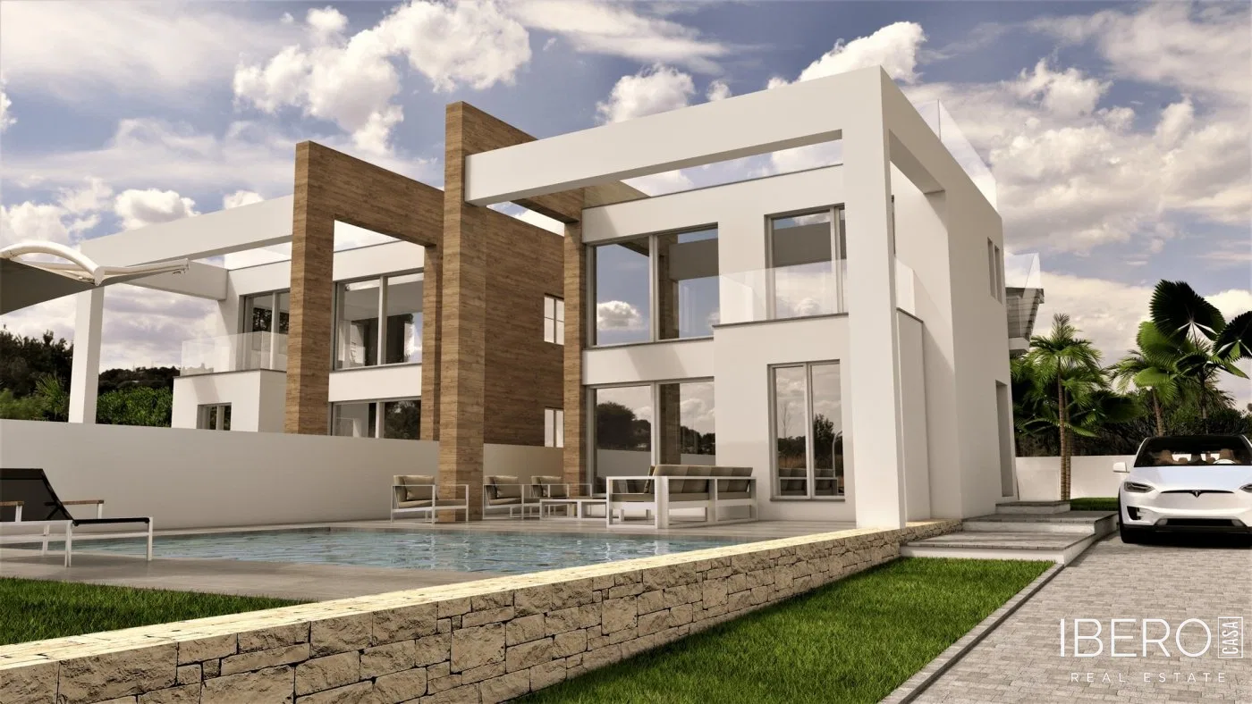 Nový dům se 4 ložnicemi kousek od moře, Torrevieja