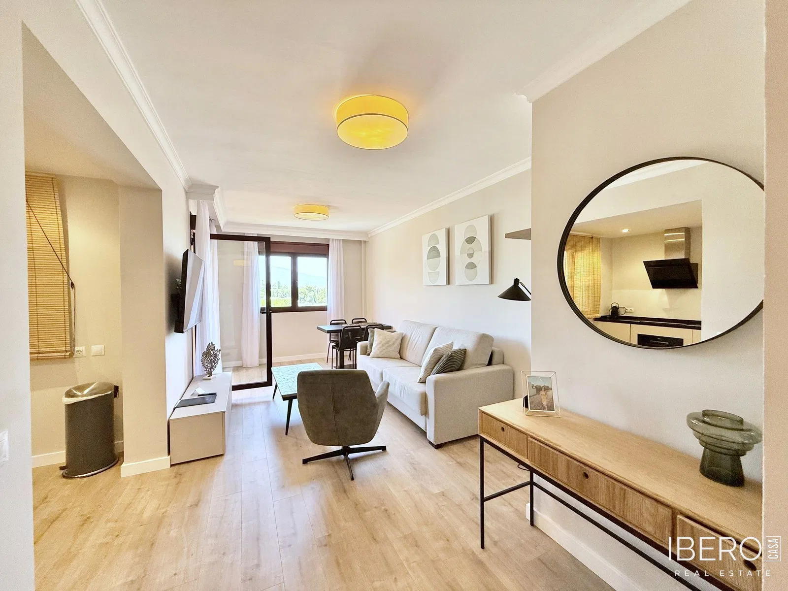 Zrekonstruovaný apartmán s 1 ložnicí a výhledem na moře, Benahavís