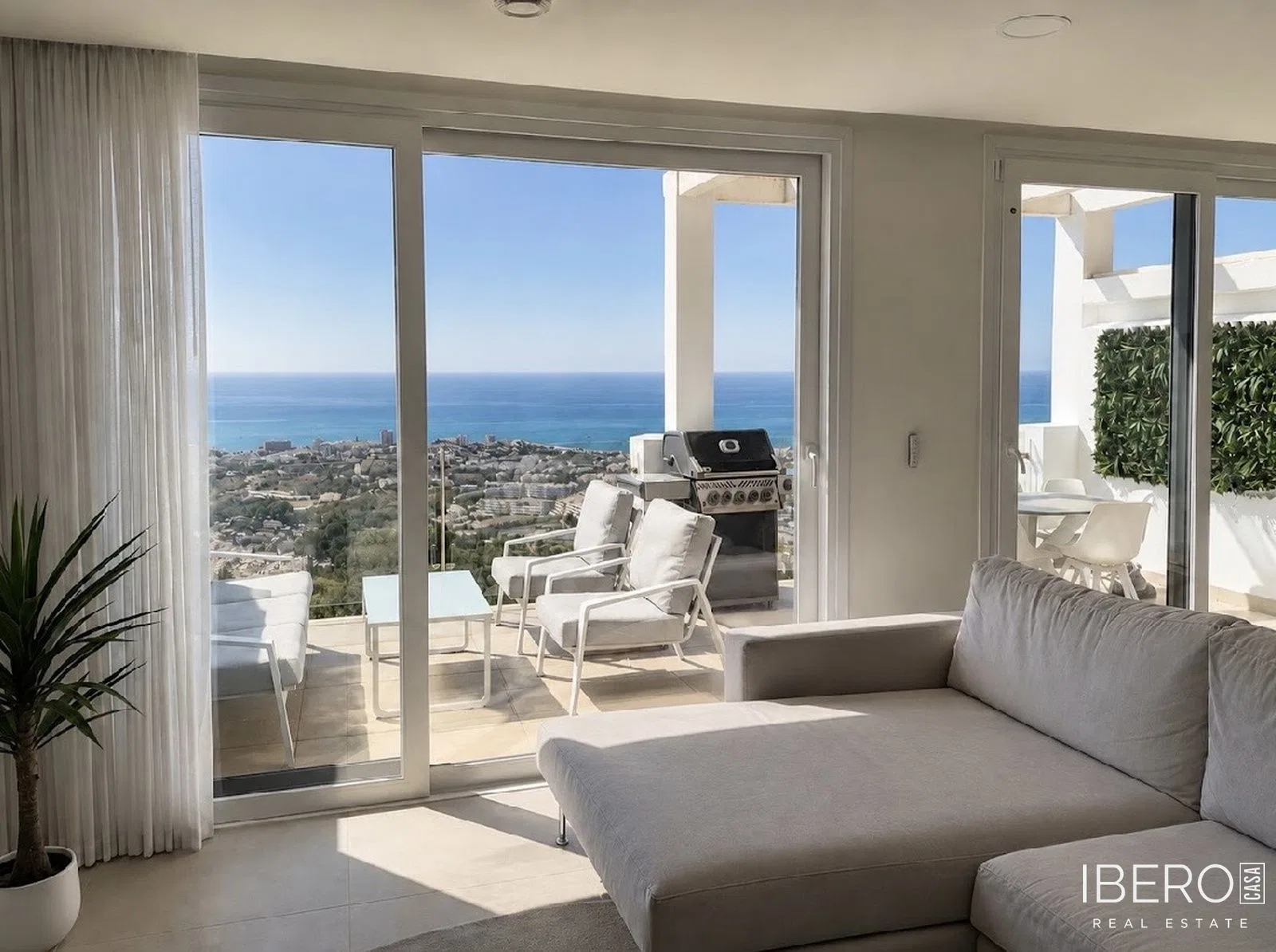 Apartmán se 2 ložnicemi a výhledem na moře, Benalmadena