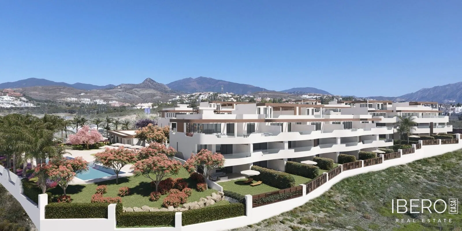 New-build 3-bedroom apartment near golf, Bel Air