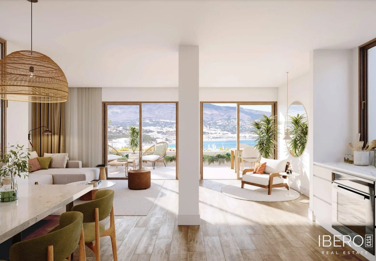 Apartmán se 2 ložnicemi, Alfaz del Pi