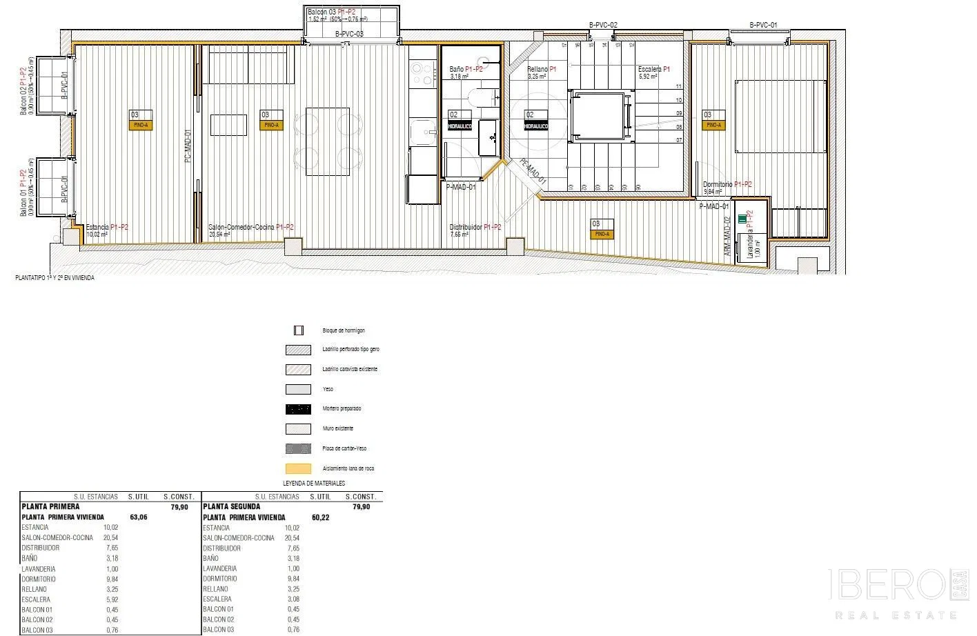 Apartamento de 2 dormitorios, Barbastro