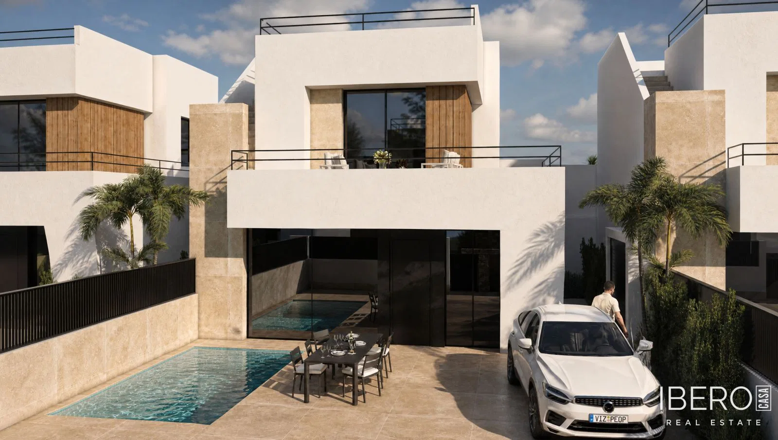 Nový dům se 3 ložnicemi, Condado de Alhama