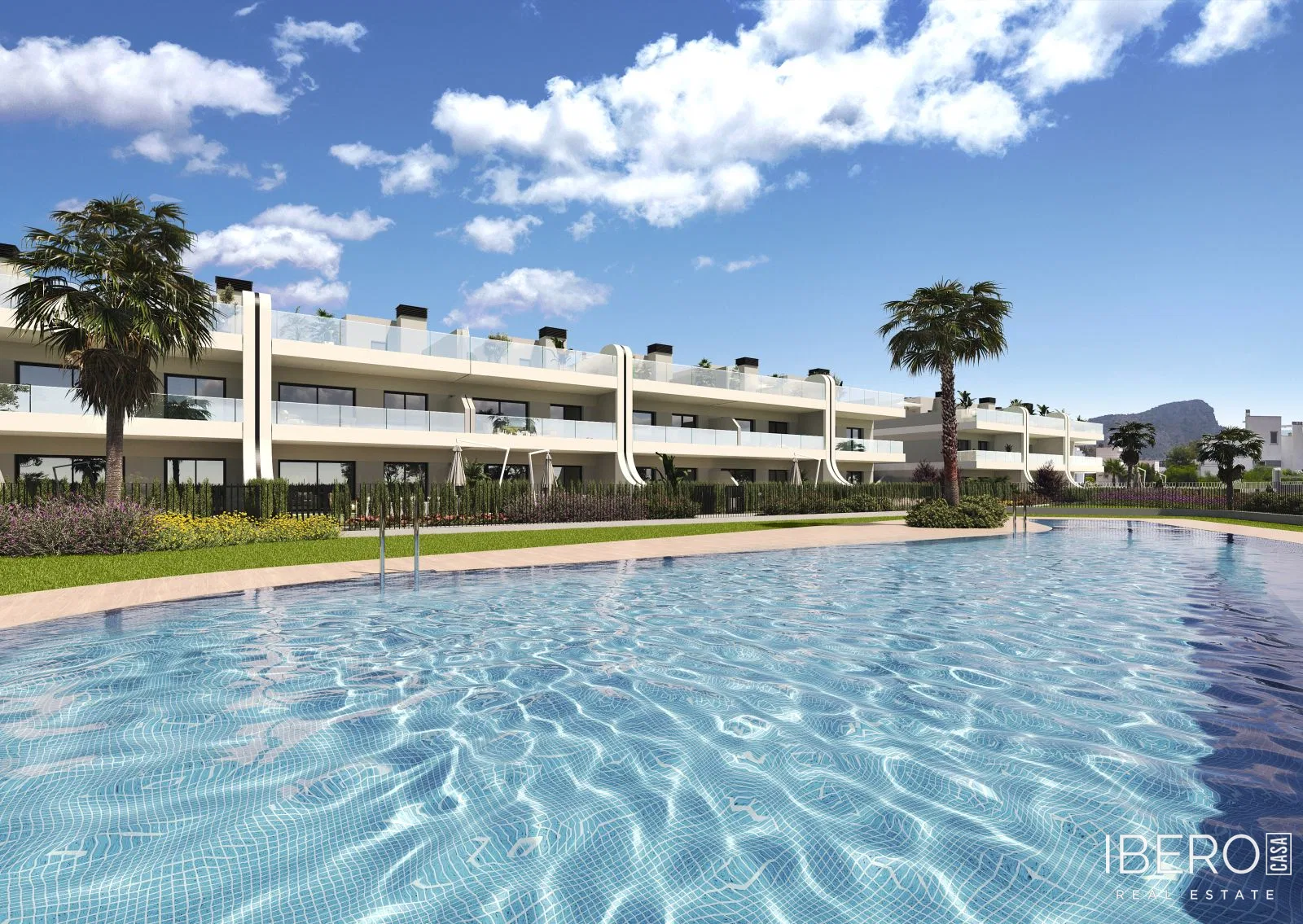 Nový apartmán se 3 ložnicemi a výhledem na golf, La Manga Club Resort