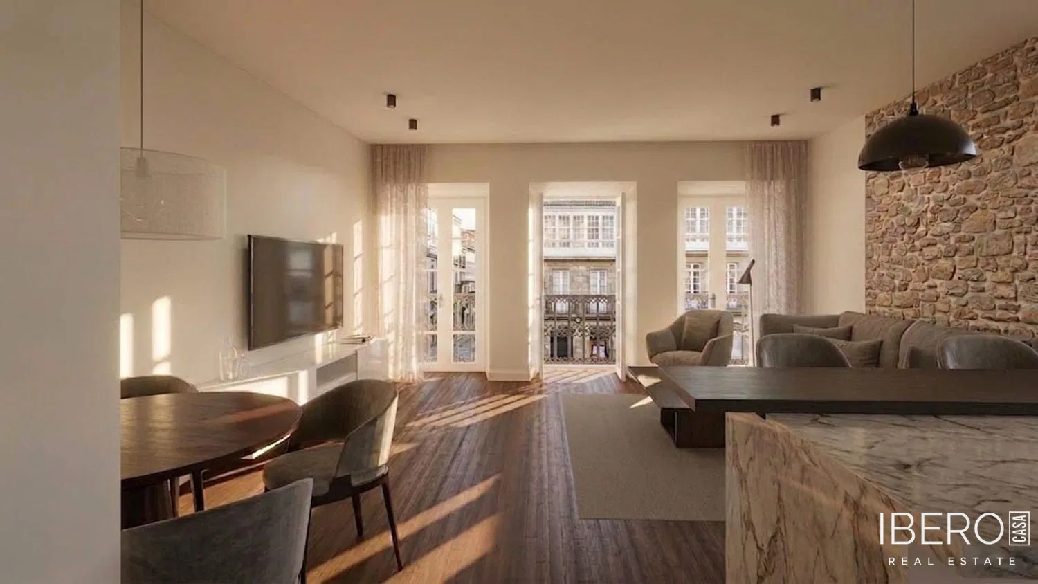Apartmán se 2 ložnicemi, Ferrol