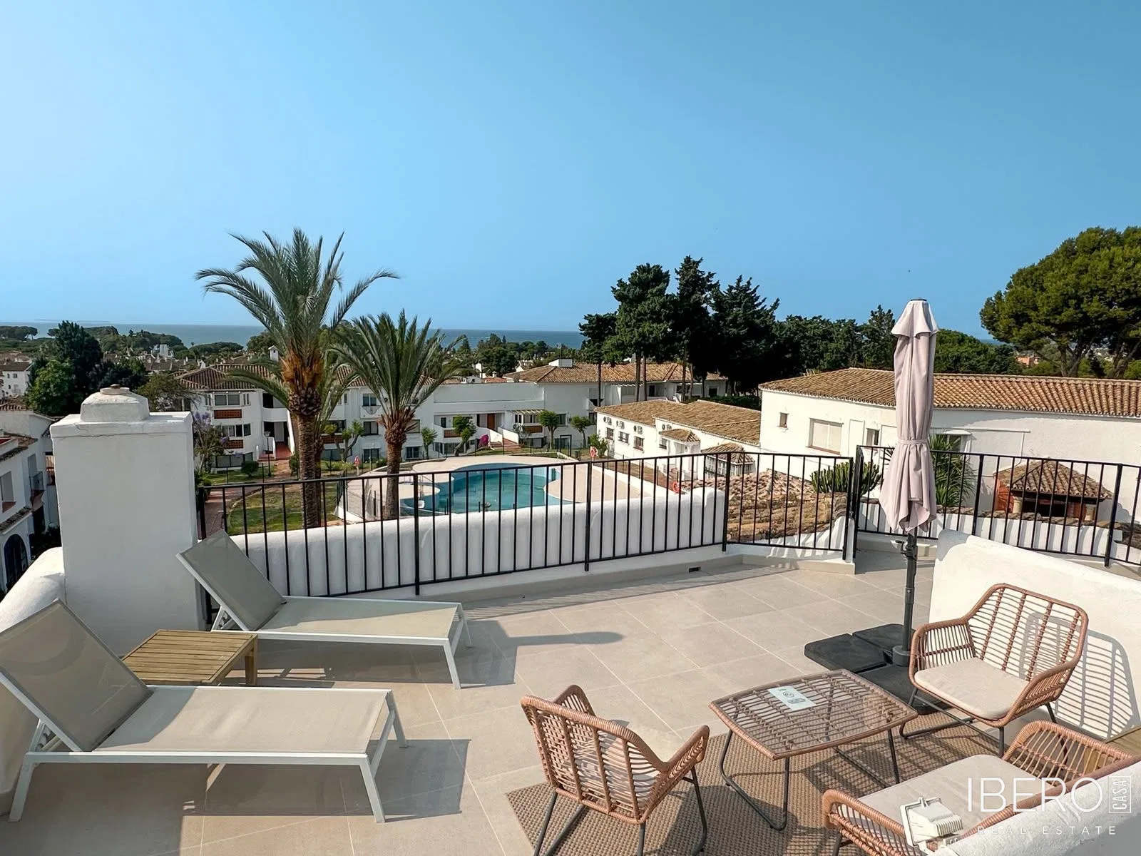 Apartamento reformado de 1 dormitorio con vistas al mar, El Paraiso
