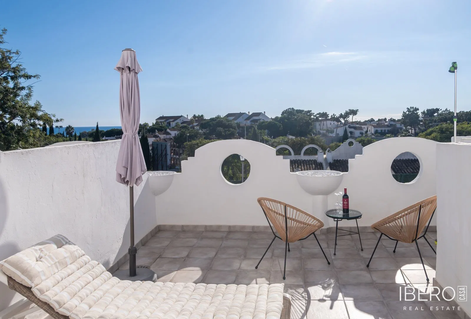 Dům se 2 ložnicemi a výhledem na moře, Marbella