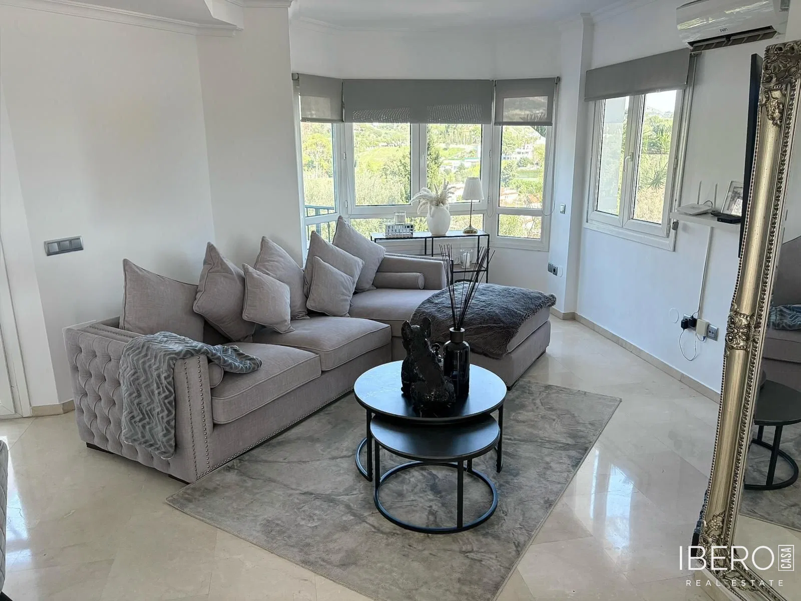 Apartmán se 3 ložnicemi a výhledem na moře, Mijas Costa