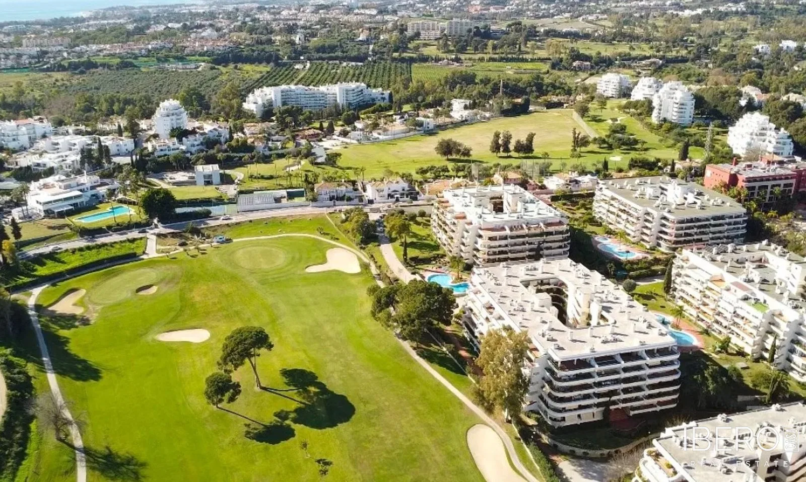 Apartmán se 2 ložnicemi a výhledem na golf, Guadalmina Alta