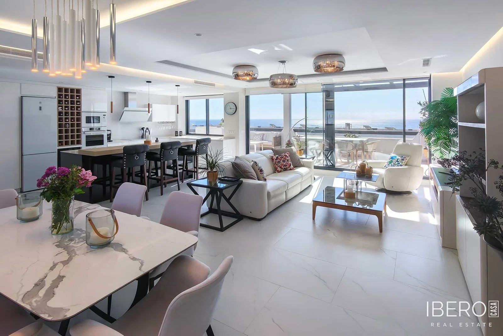 Apartmán se 2 ložnicemi a výhledem na moře, Casares Playa