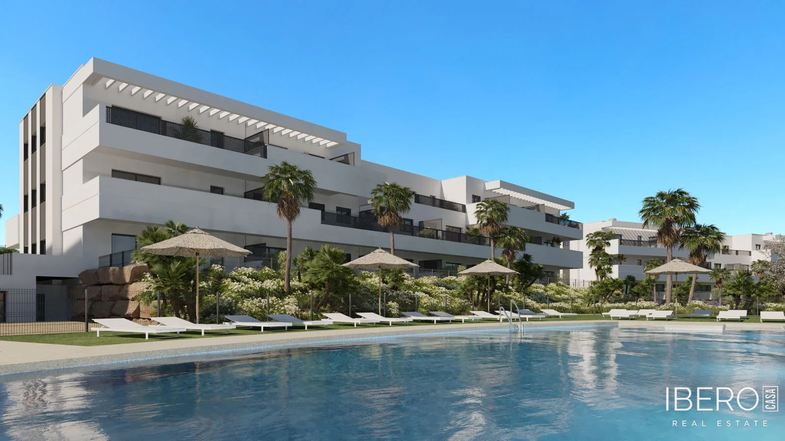 New-build 2-bedroom apartment with sea view, Estepona