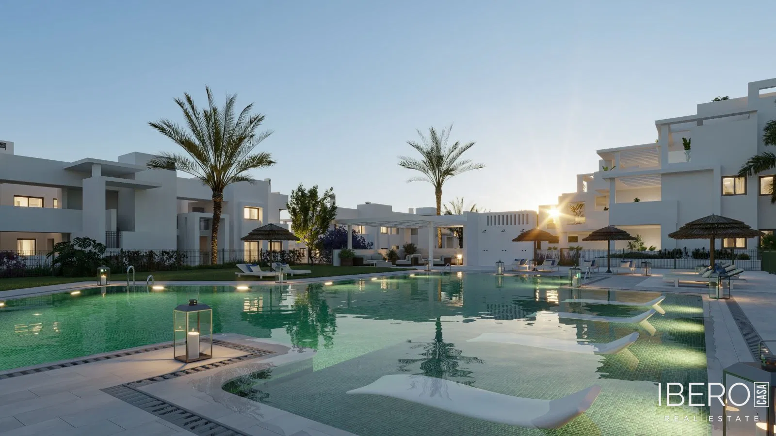 Nový apartmán se 3 ložnicemi a výhledem na moře, Estepona