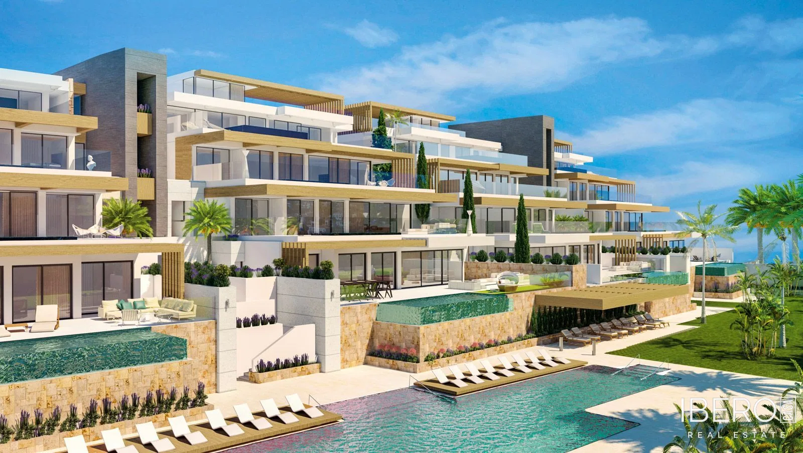 Nový apartmán se 3 ložnicemi a výhledem na moře, El Paraiso