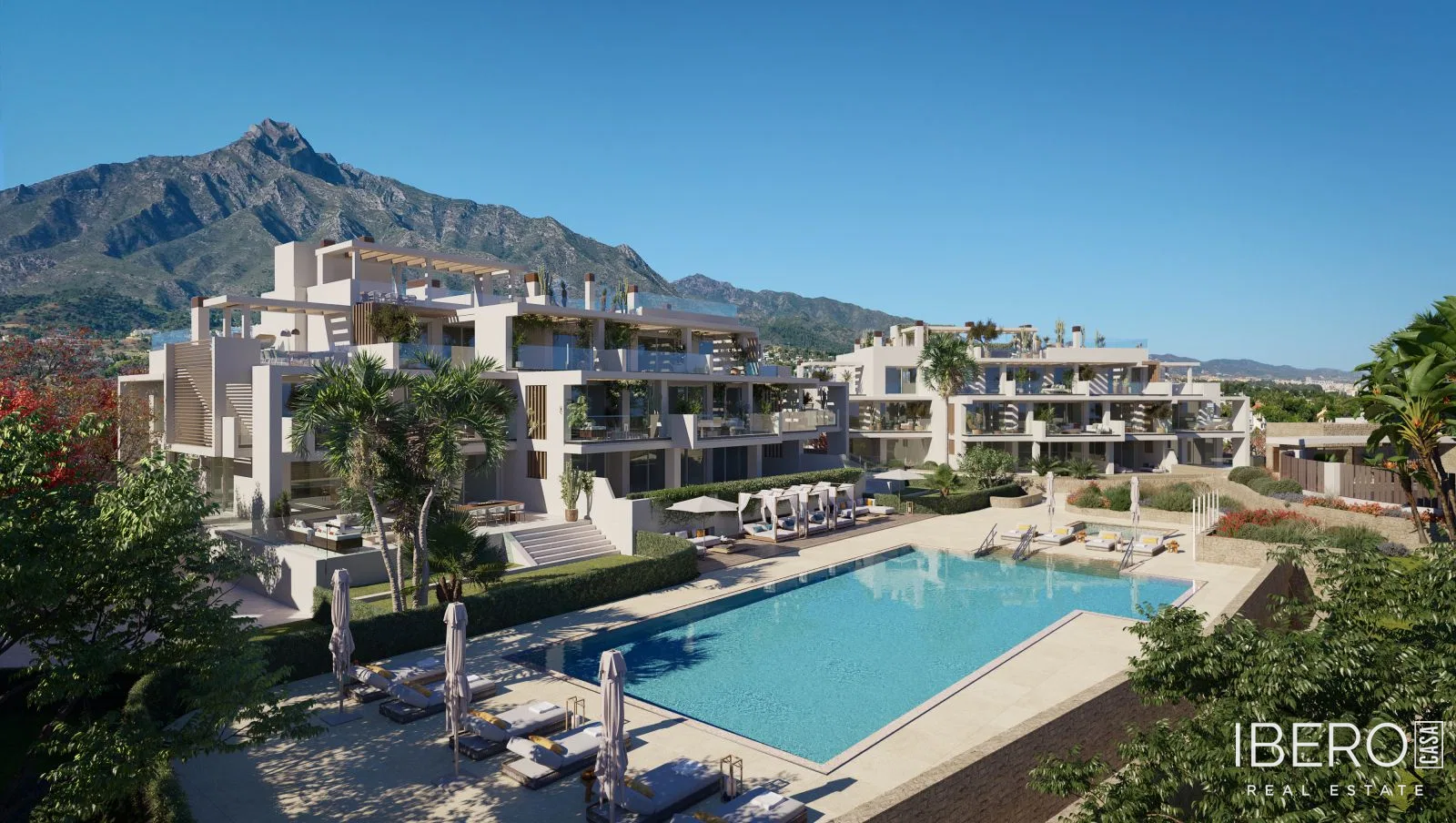 Nový apartmán se 4 ložnicemi a výhledem na moře, Marbella